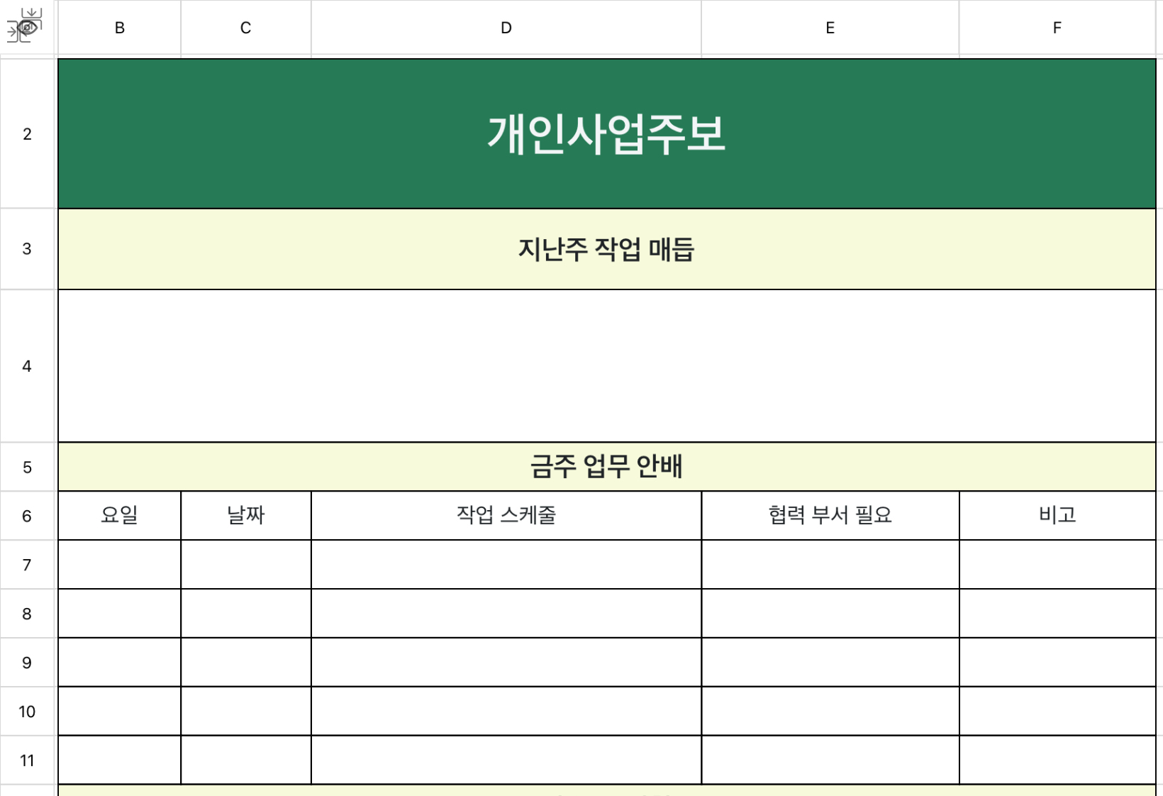 개인사업주보 1